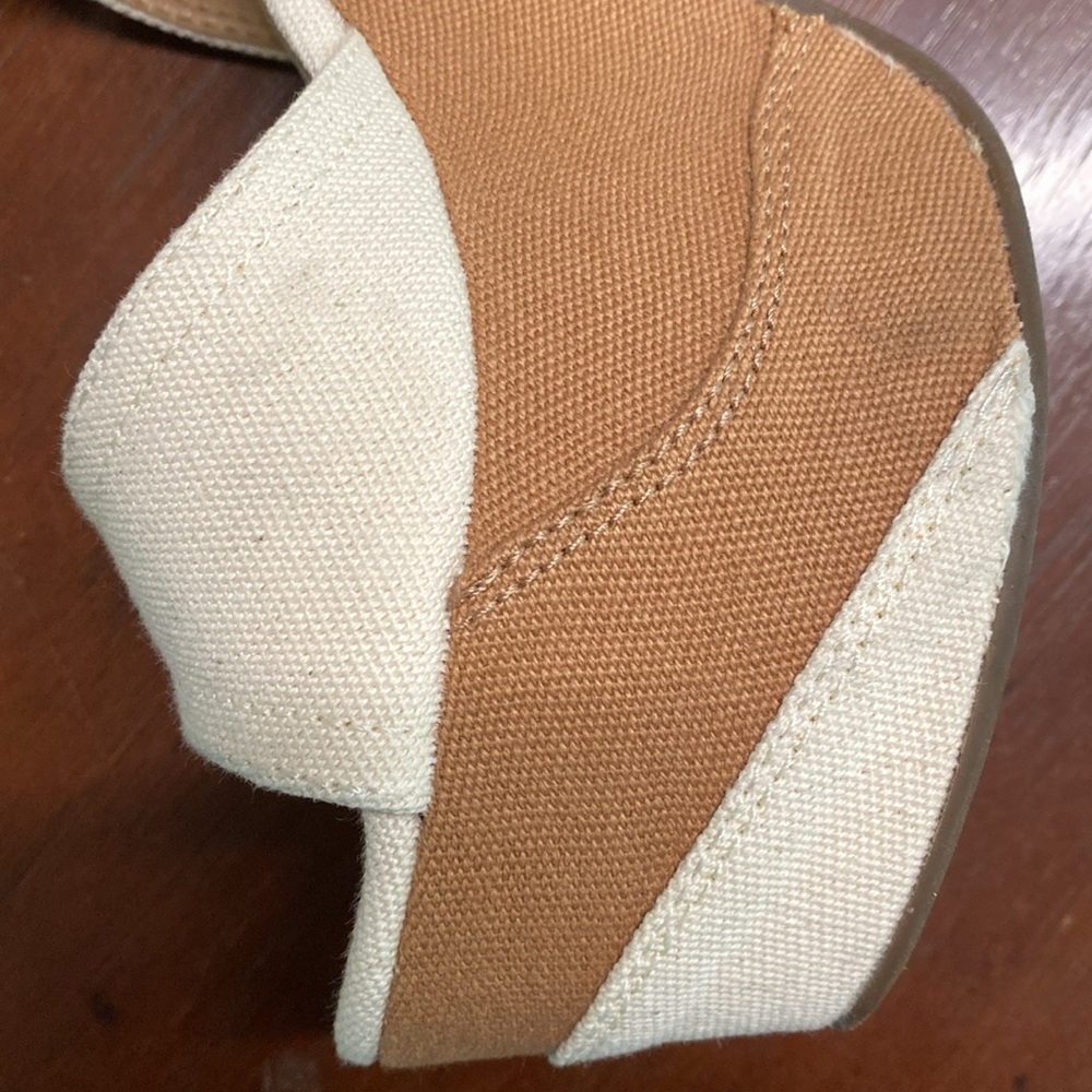 SCHUTZ Three-Tone Multimaterial Platform Heels - Chunky Heels Sz 9.5B - Picture 6 of 16